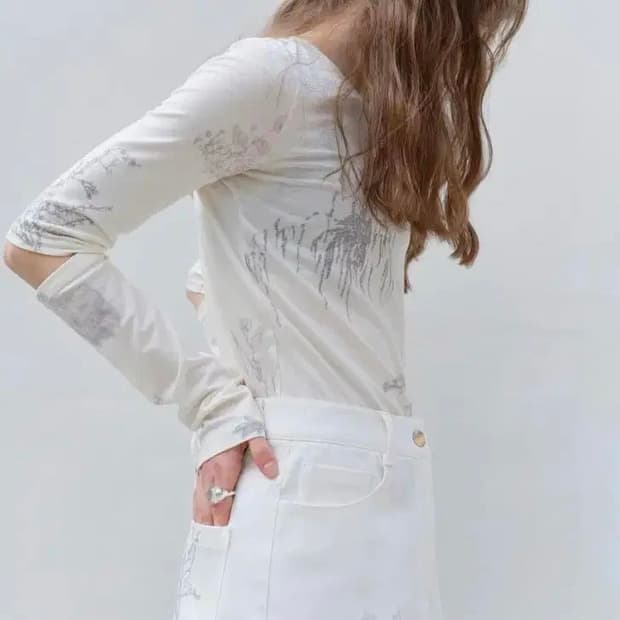 INCISED POINT LONG SLEEVE
