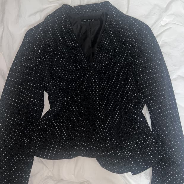dot frill jacket 도트 프릴 자켓