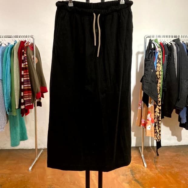 에센셜 스웨트 롱 스커트 / M 사이즈