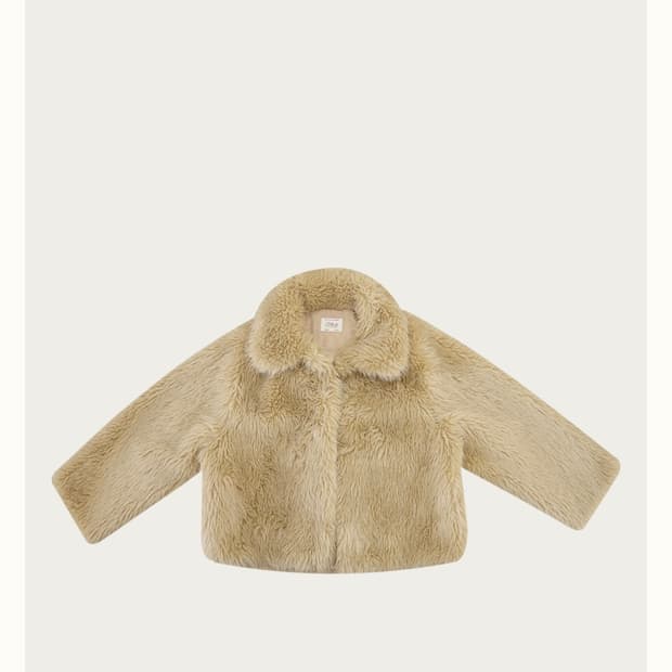 리본빛 ribbonbit alva fur jacket