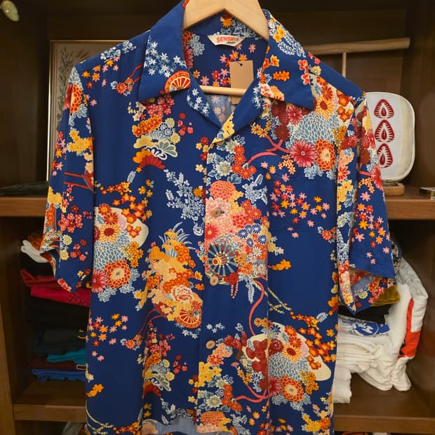 SENSHI Vintage Oriental Hawaiian Shirt
