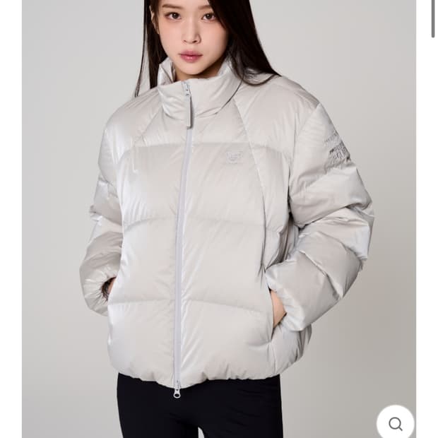 다이나핏 오로라 미들 다운 패딩 S