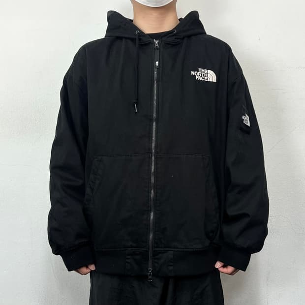 노스페이스 화이트라벨 빌란 코튼 후드 자켓