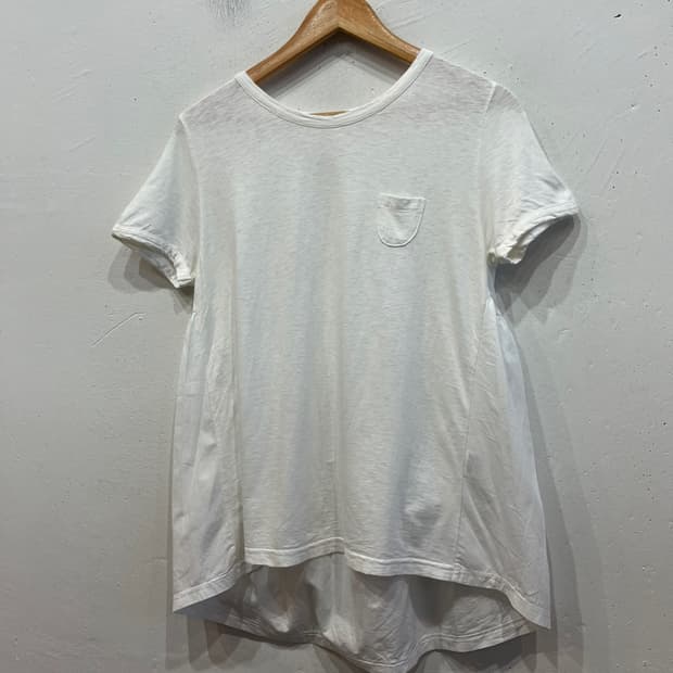 days 포켓 셔링 반팔 티셔츠 Made in JAPAN