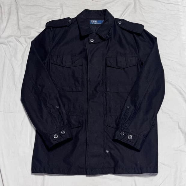 L 폴로랄프로렌 M65 필드 자켓 블랙