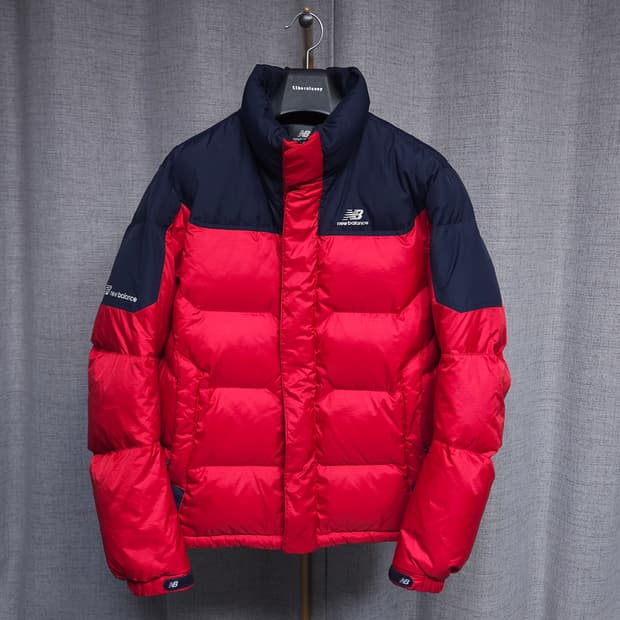 100 ) 뉴발란스 스노우 캠핑 다운 패딩