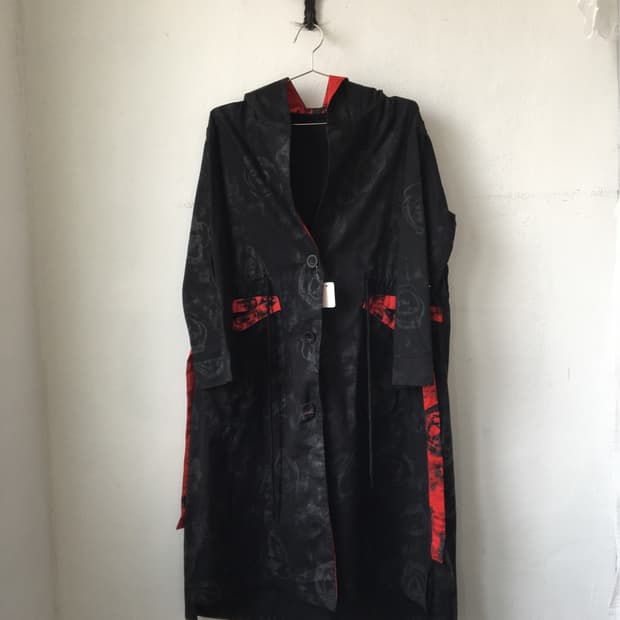 Gothic mood hood coat