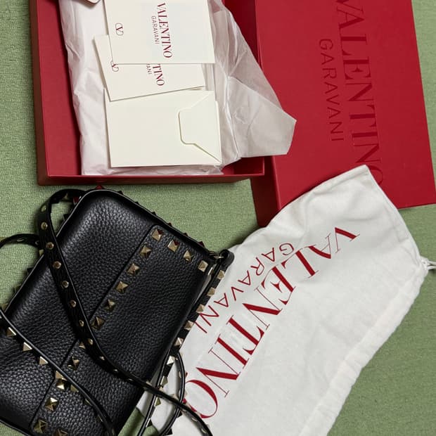 발렌티노 크로스백 도트백