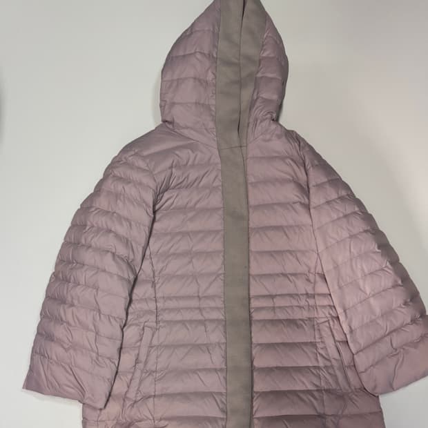 여성 손정완 SJWANI 구스다운 후드 경량패딩 66 핑크