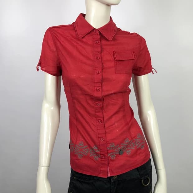 빈티지 카고 셔츠 