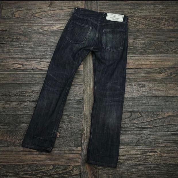 네이버후드 셀비지 데님