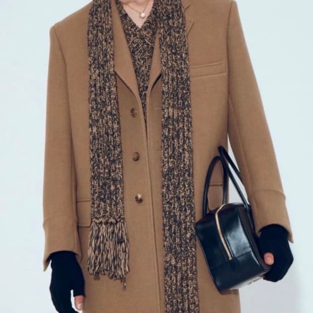 렉토 21FW 싱글코트 베이지 M