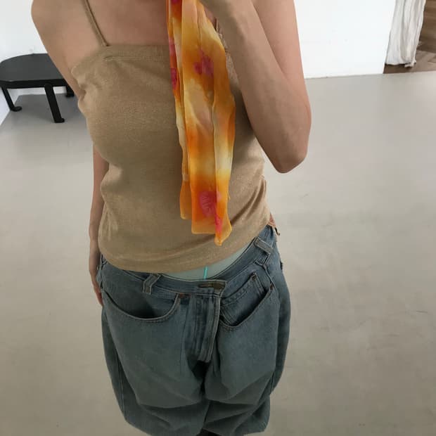 vintage pattern scarf