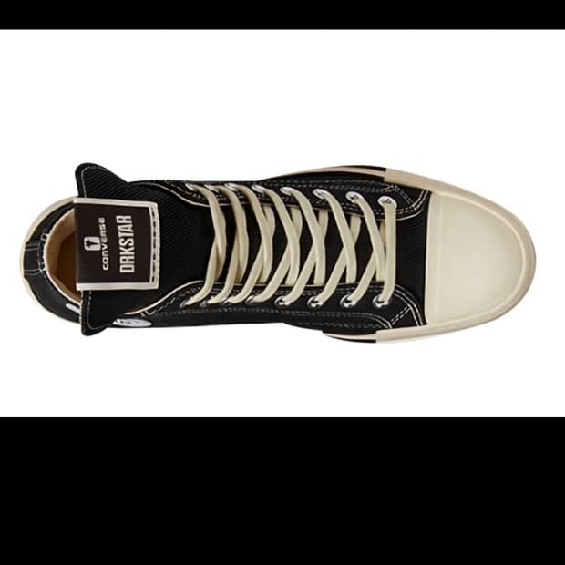 컨버스x릭오웬스다크쉐도우 다크스타 척70 255
