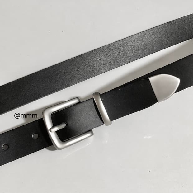 Daily western leather belt