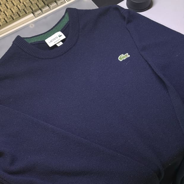라코스테 네이비 니트 L사이즈