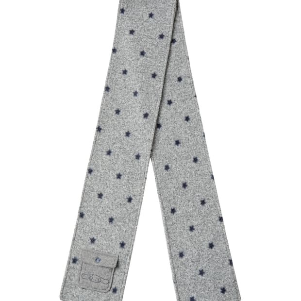 시나모롤 포켓 머플러 [스타 그레이]