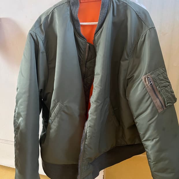 버즈릭슨x언유즈드 ma-1