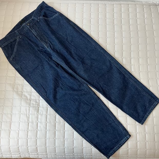 유니클로 와이드핏 진 34