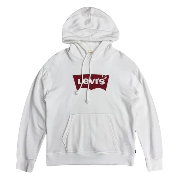 LEVI'S 배트윙 로고 후드티 S