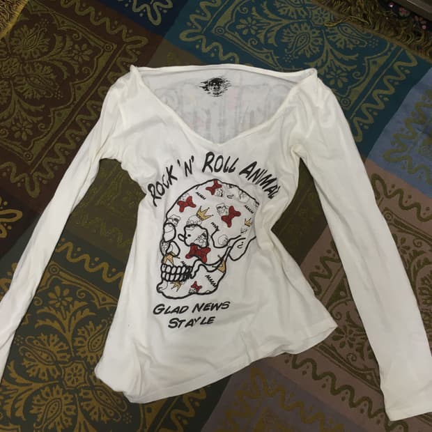 GLAD NEWS punk long sleeve