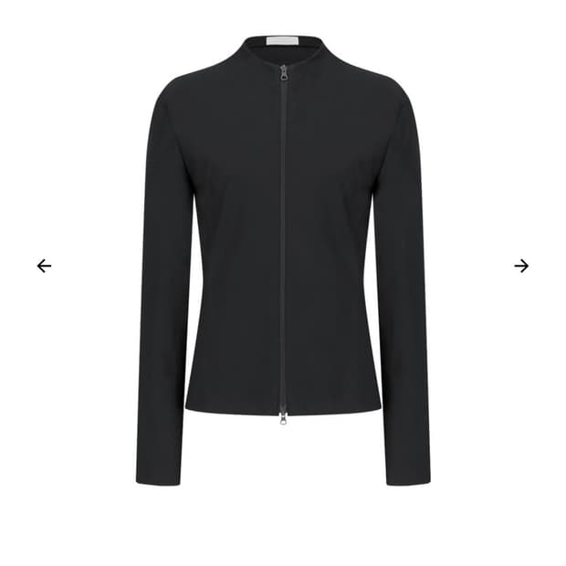 아모멘토 슬림 집업 점퍼