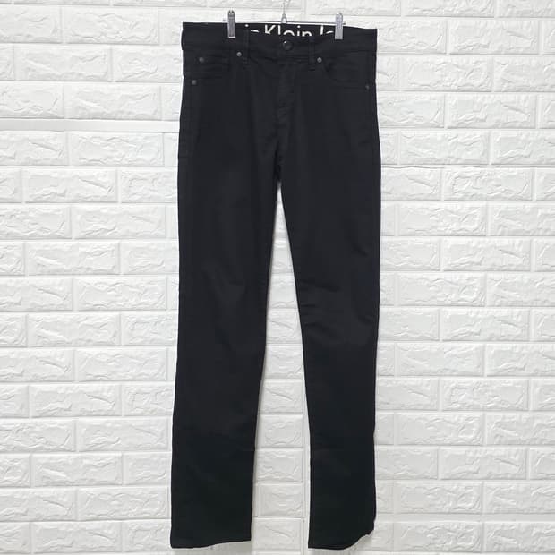 택포) CK 캘빈클라인 블랙진 흑청바지 32인치