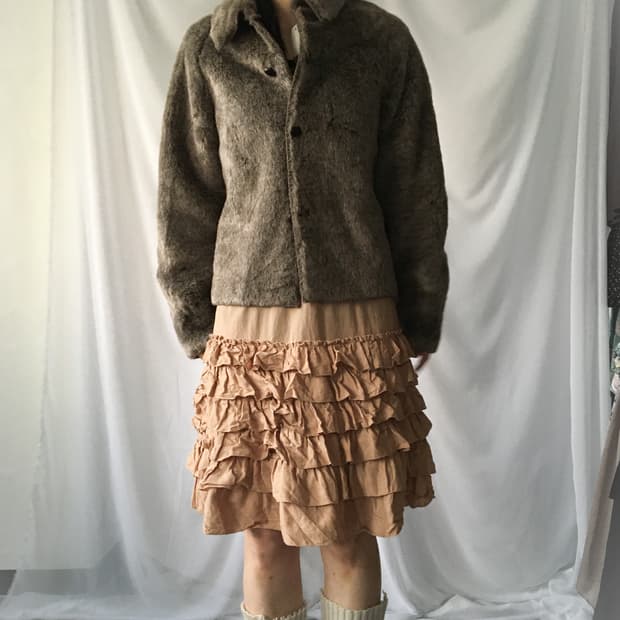 fake fur jacket