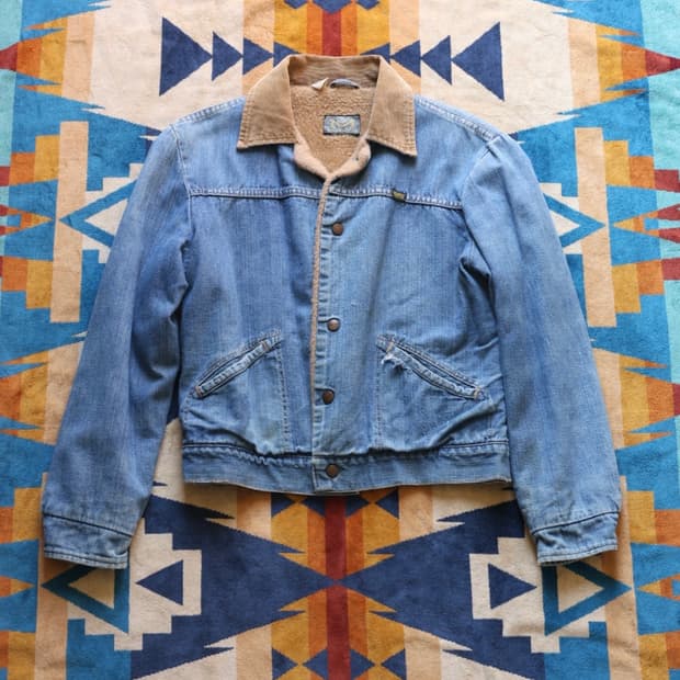 메버릭 60~70s 쉐르파 데님 트러커 자켓