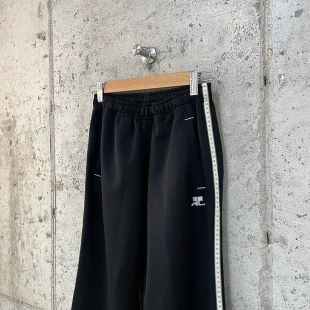 Courreges 꾸레쥬 로고 트랙 팬츠