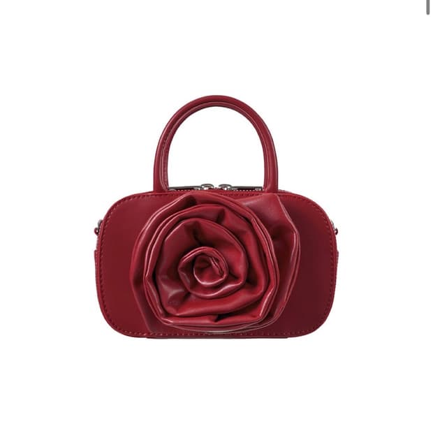 스탠드오일 스테레오 로즈백 레드 (크로스백 끈만 있음)