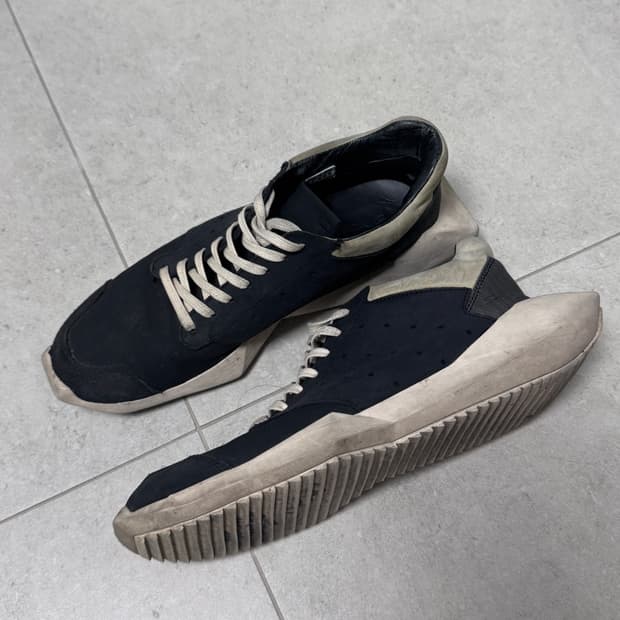 Rickowens 테크러너 검흰 (260-265)