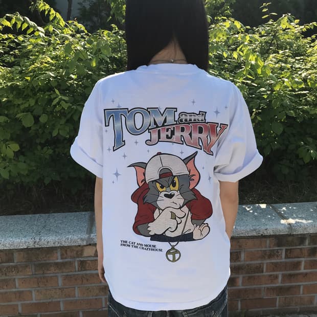 Sequenz X Tom Jerry Graphic Tee