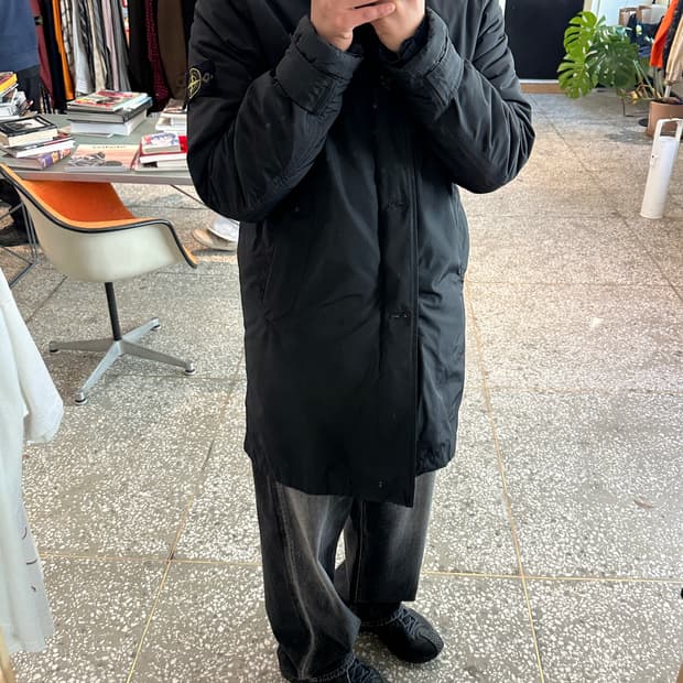 (백화점판)스톤아일랜드 마이크로랩스 프리마로프 카코트 자켓 L