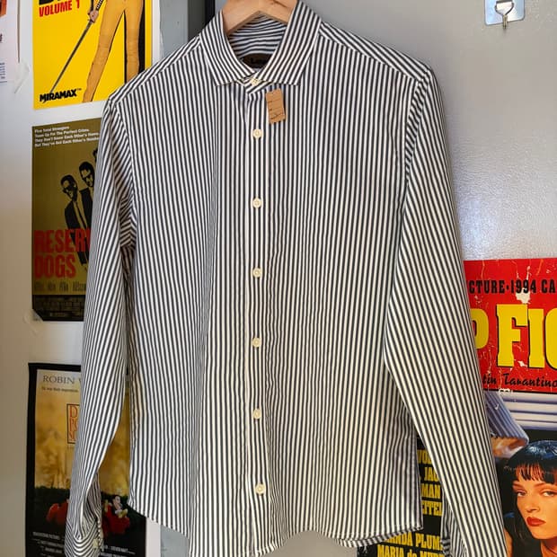 LANZI 스트라이프 셔츠