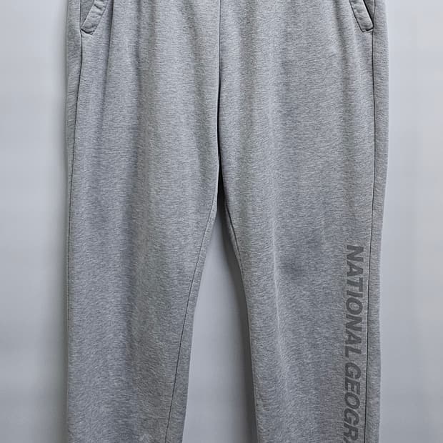 내셔널지오그래픽 회색 트레이닝 팬츠 91(33-34)