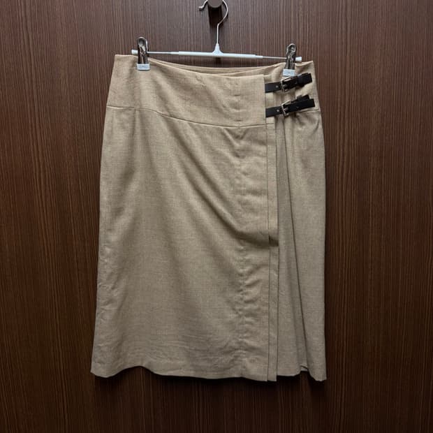 휴고보스 캐시미어 스커트 치마