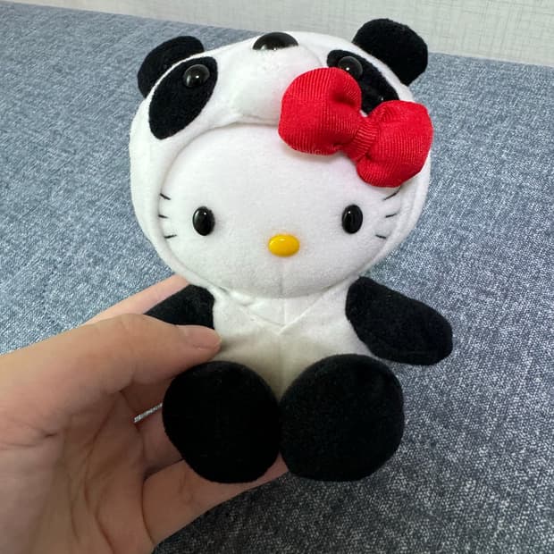 헬로키티 판다 고전 인형 판매중