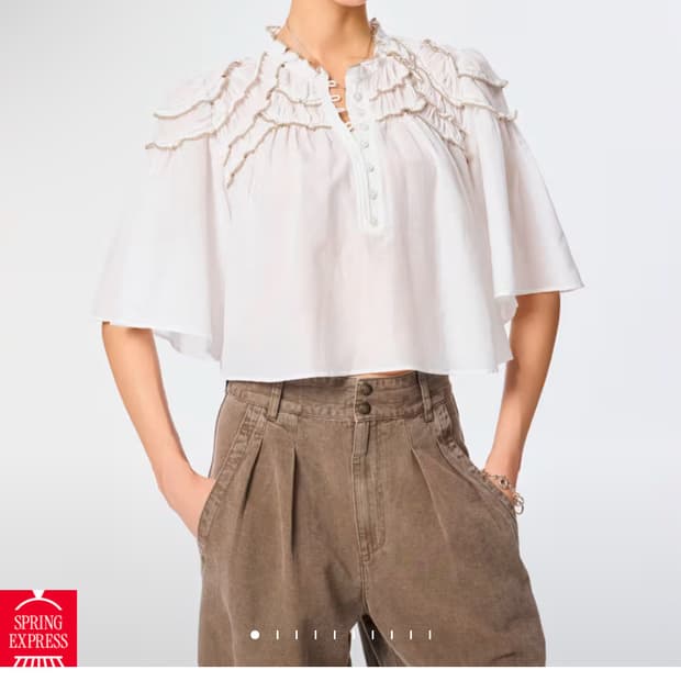 이자벨마랑 에트왈 블라우스