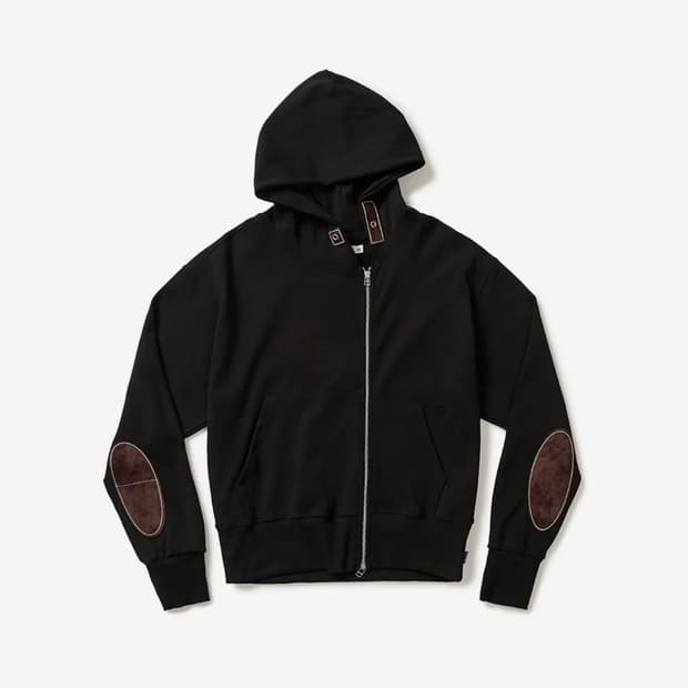 카락터 후드집업 Writer hooded zip-up / Black
