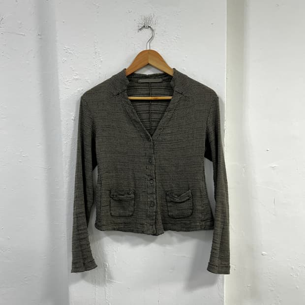 트랜짓 고즈넉 린넨 가디건