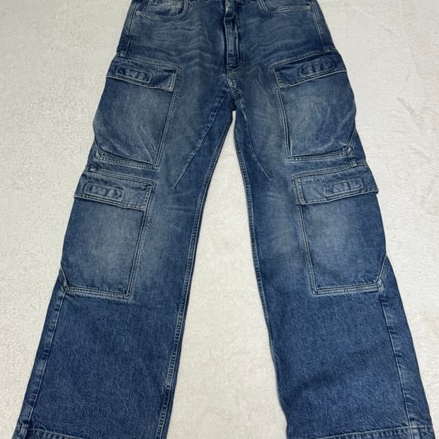 릭오웬스 다크쉐도우 더블카고진 25ss