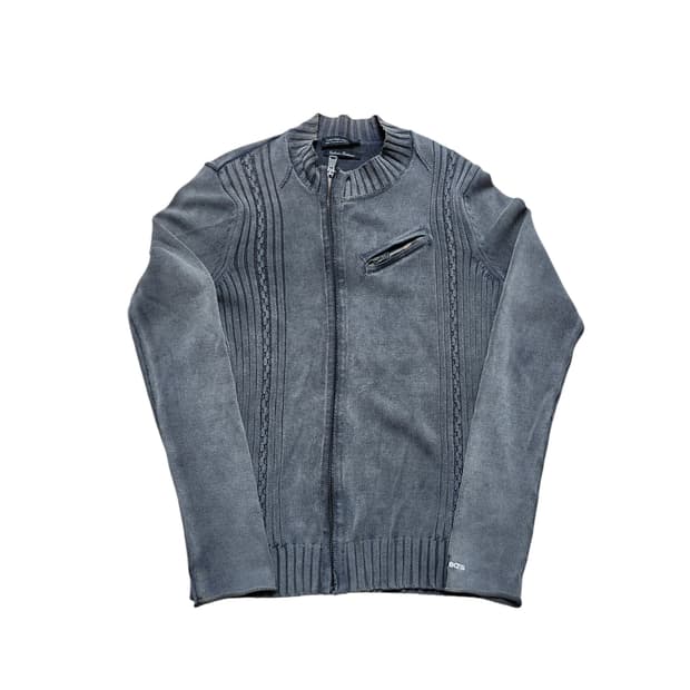 켈빈클라인 니트 집업