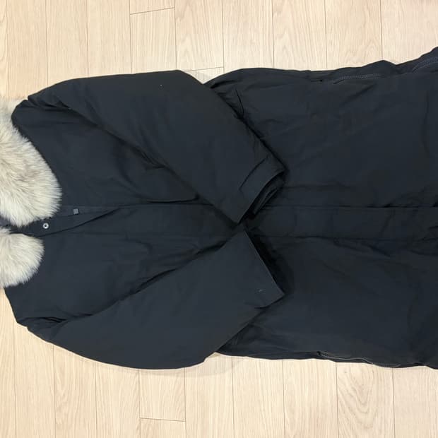 여성 블랙야크 롱패딩 