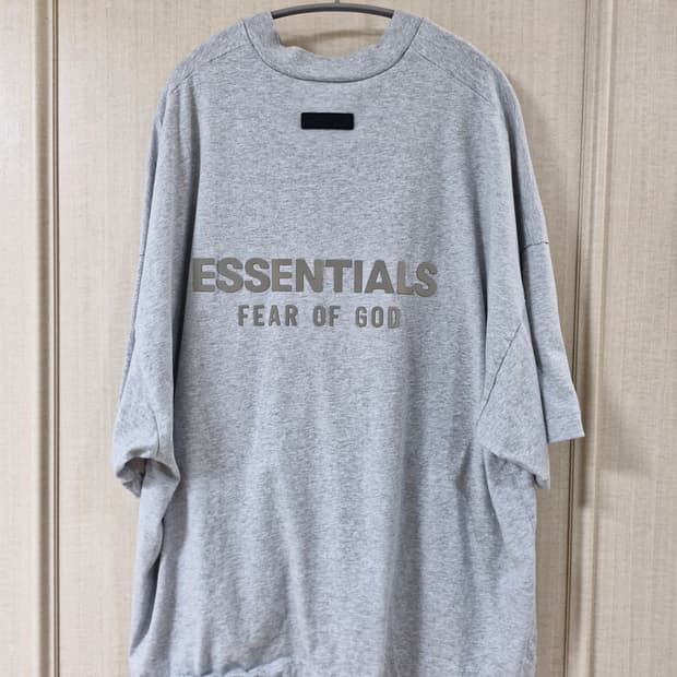 피어오브갓 브이넥 티셔츠 그레이 L 100