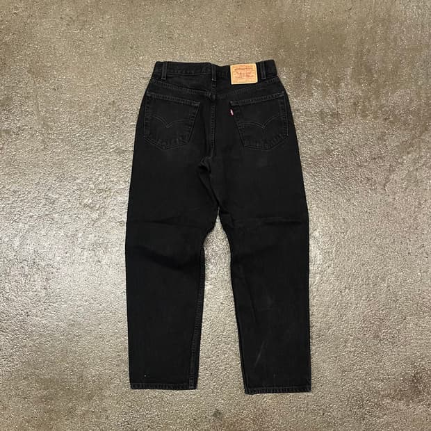 90s Levis550 블랙진 (30“)