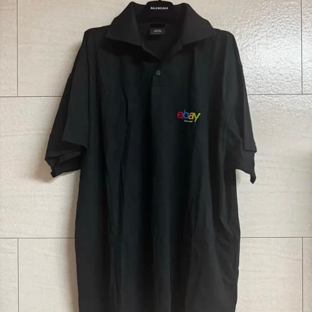 [3] 발렌시아가 X 이베이 폴로 티셔츠