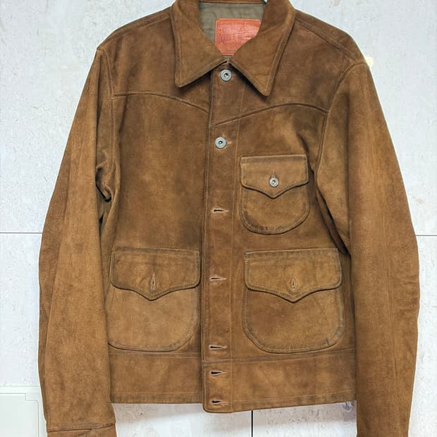 더블알엘 RRL 러프아웃 스웨이드 자켓 / S