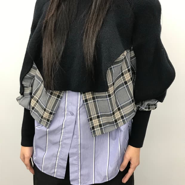 Enfold docking knit shirts