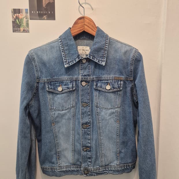 캘빈클라인 진 청자켓  M
- 사이즈